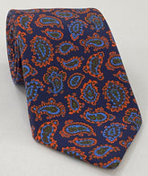 Macclesfield Modern Madder Printed Silk Tie MMPT-117